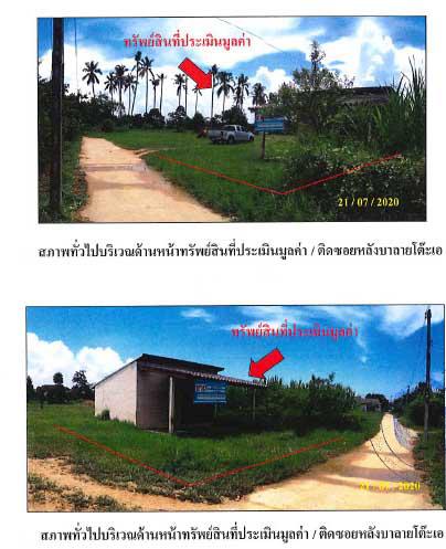 ที่ดินพร้อมสิ่งปลูกสร้างหลุดจำนอง ธ.ธนาคารกรุงไทย สงขลา บางกล่ำ ท่าช้าง