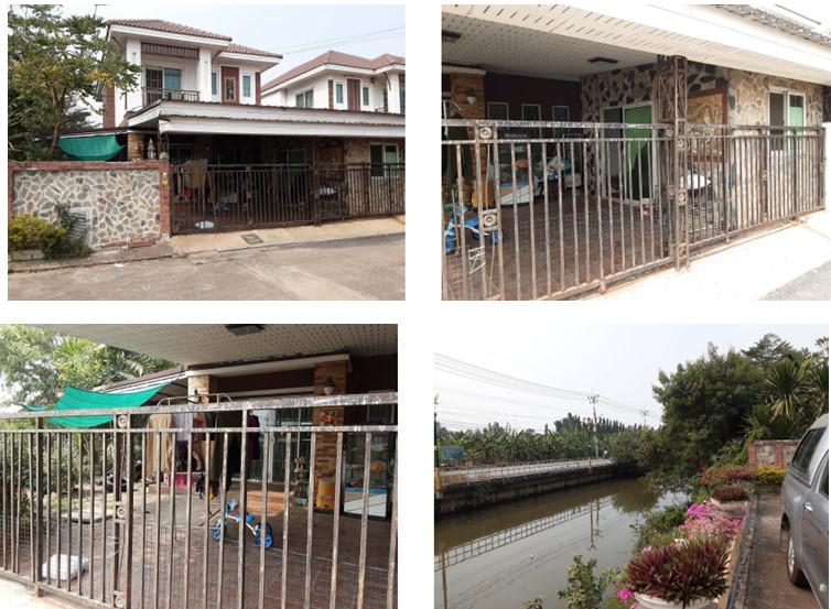 บ้านแฝดหลุดจำนอง ธ.ธนาคารกรุงไทย สมุทรสาคร เมืองสมุทรสาคร บางน้ำจืด