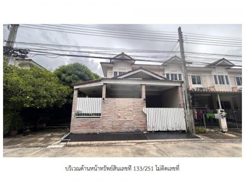 ที่ดินพร้อมสิ่งปลูกสร้างหลุดจำนอง ธ.ธนาคารออมสิน นนทบุรี บางกรวย ปลายบาง