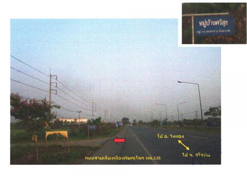 ที่ดินพร้อมสิ่งปลูกสร้างหลุดจำนอง ธ.ธนาคารออมสิน พิษณุโลก เมืองพิษณุโลก สมอแข