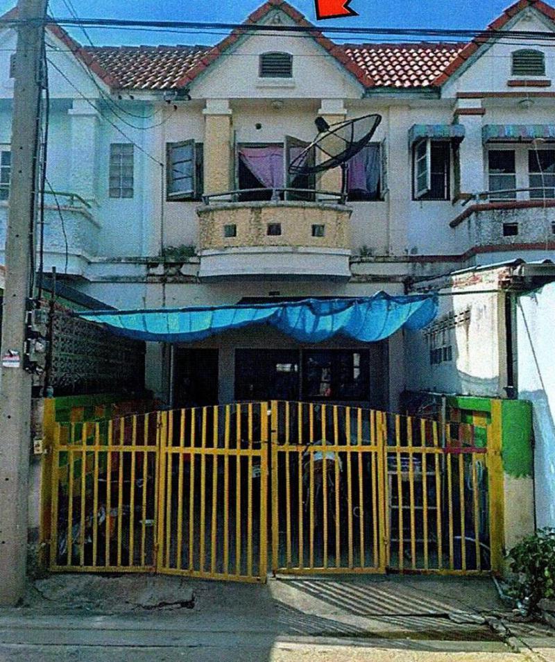 ทาวน์เฮ้าส์หลุดจำนอง ธ.ธนาคารอาคารสงเคราะห์ ปทุมธานี ลาดหลุมแก้ว ระแหง