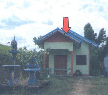 บ้านเดี่ยวหลุดจำนอง ธ.ธนาคารอาคารสงเคราะห์ ชลบุรี เกาะจันทร์ ท่าบุญมี