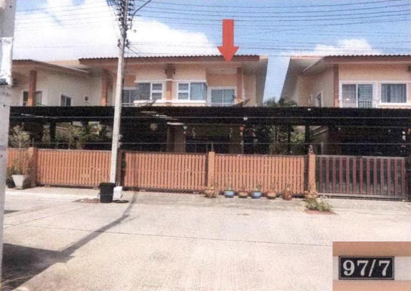 บ้านแฝดหลุดจำนอง ธ.ธนาคารอาคารสงเคราะห์ สงขลา หาดใหญ่ คลองแห