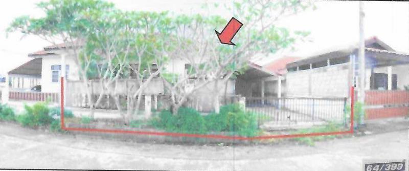 บ้านแฝดหลุดจำนอง ธ.ธนาคารอาคารสงเคราะห์ สุราษฎร์ธานี พุนพิน หัวเตย