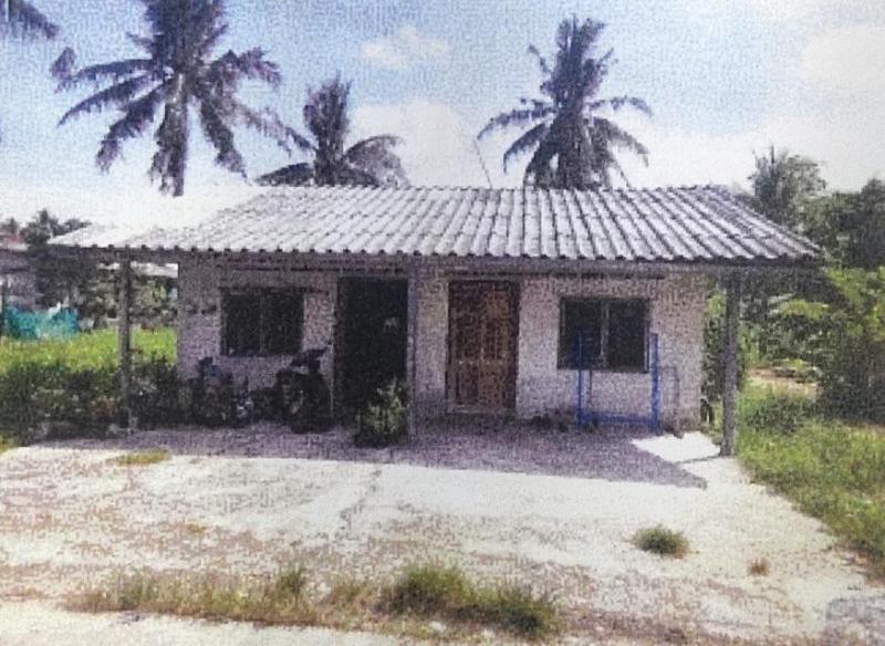 บ้านเดี่ยวหลุดจำนอง ธ.ธนาคารอาคารสงเคราะห์ นครศรีธรรมราช ร่อนพิบูลย์ หินตก