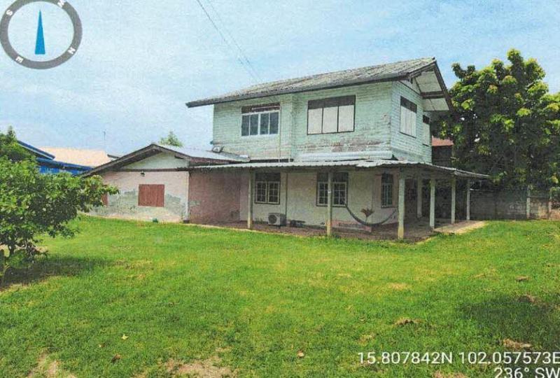 บ้านเดี่ยวหลุดจำนอง ธ.ธนาคารอาคารสงเคราะห์ ชัยภูมิ เมืองชัยภูมิ ในเมือง