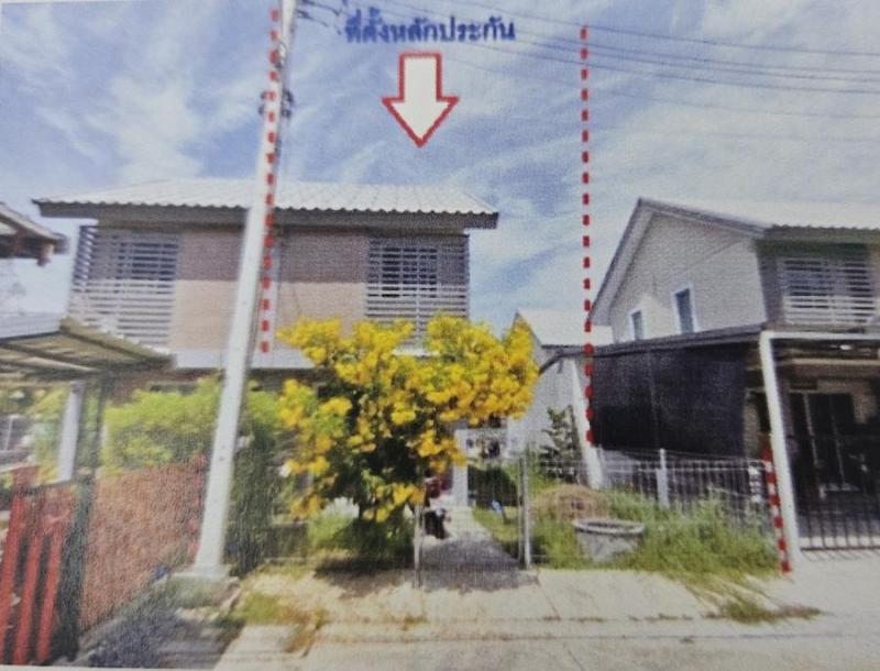 บ้านแฝดหลุดจำนอง ธ.ธนาคารอาคารสงเคราะห์ สิงห์บุรี เมืองสิงห์บุรี บางกระบือ