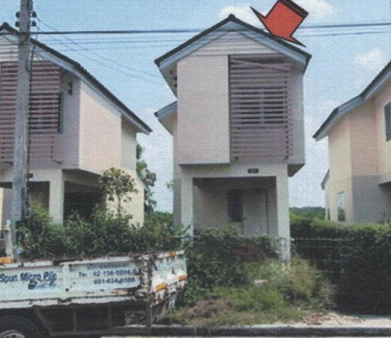 ทาวน์เฮ้าส์หลุดจำนอง ธ.ธนาคารอาคารสงเคราะห์ ปทุมธานี ธัญบุรี บึงสนั่น