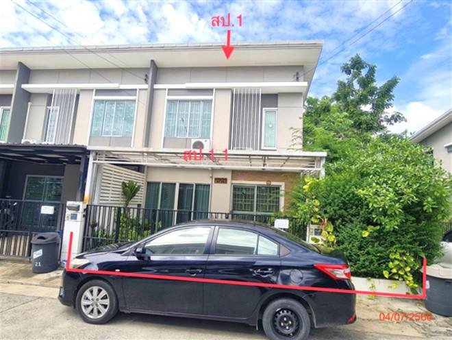 ทาวน์เฮ้าส์หลุดจำนอง ธ.ธนาคารกสิกรไทย นนทบุรี บางกรวย บางขุนกอง