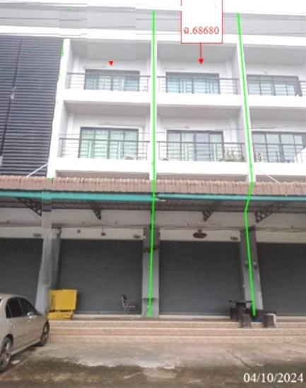 อาคารพาณิชย์หลุดจำนอง ธ.ธนาคารกสิกรไทย จันทบุรี เมืองจันทบุรี เกาะขวาง